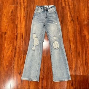 NWT insane gene Hi-Rise Girlfriend Jeans Size 0 👖